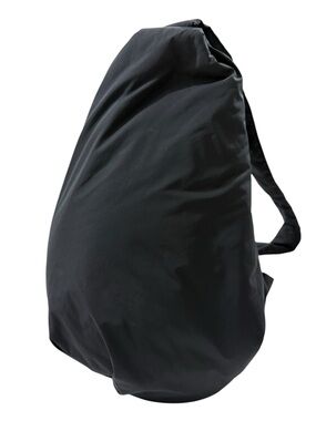 COS Oversized Puffer Sling Shoulder Bag Black Minimalist Quilted NWOT